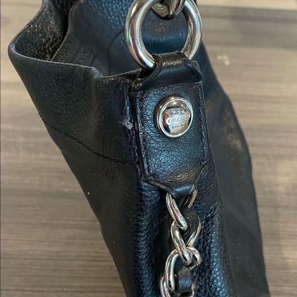 Leather coach purse - Picture 3 of 5